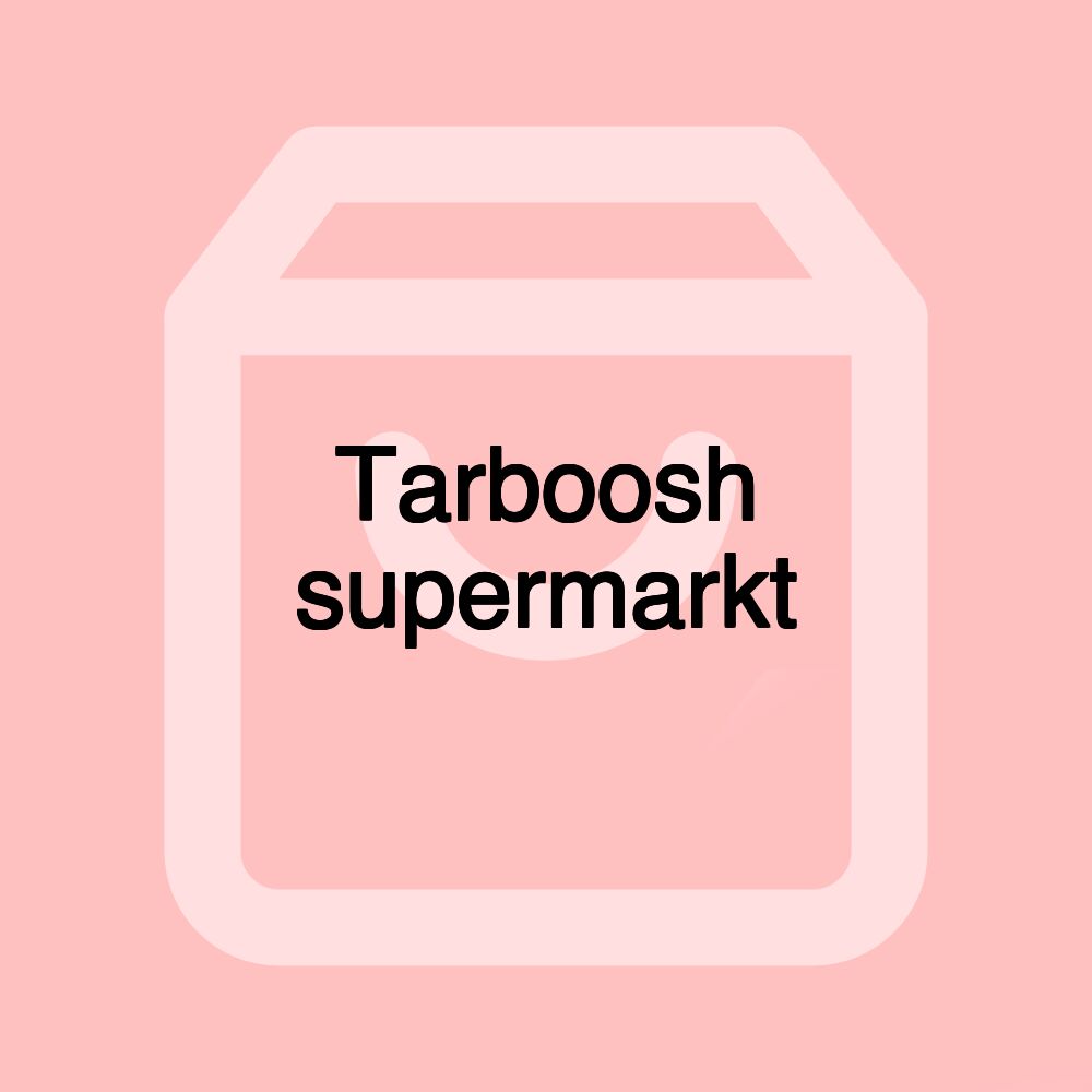 Tarboosh supermarkt