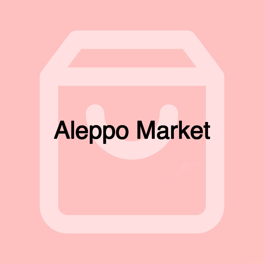 Aleppo Market