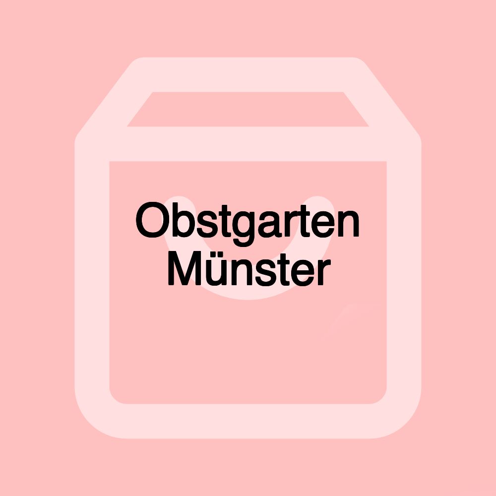 Obstgarten Münster Obstgarten Münster