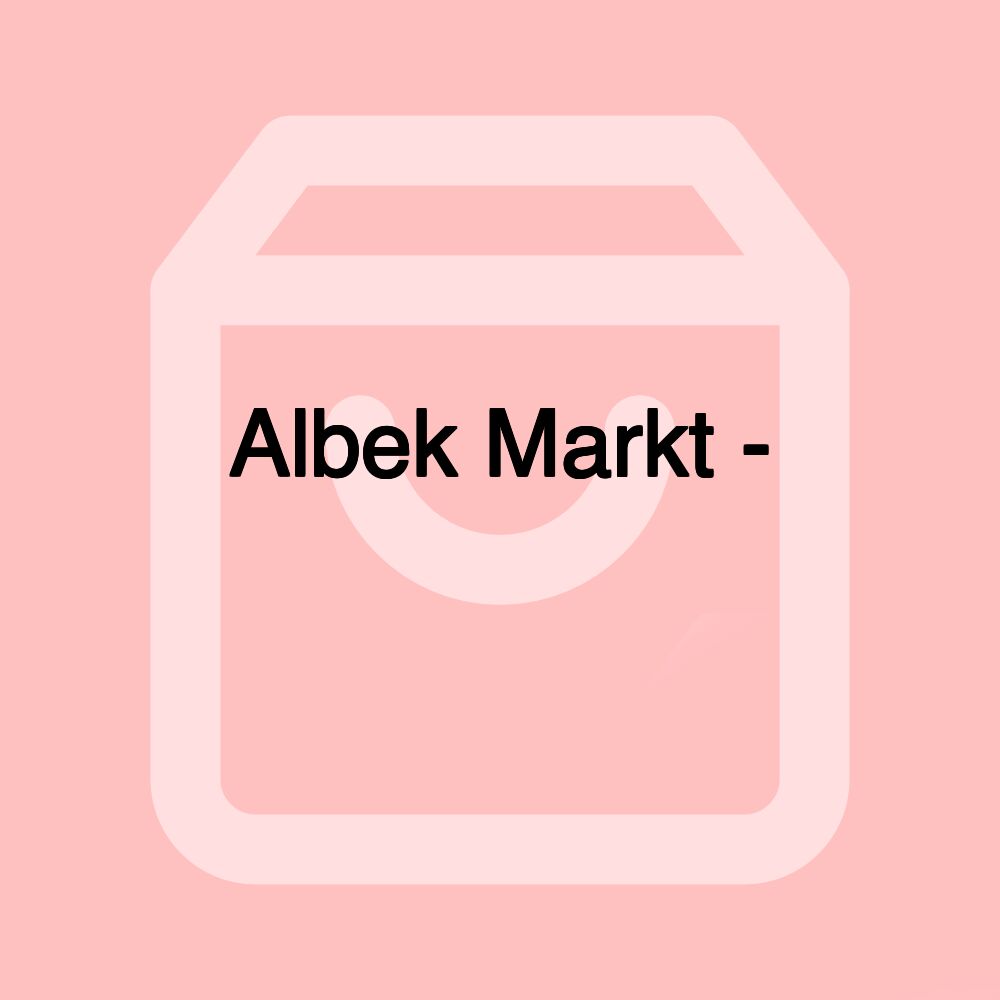 Albek Markt - البيك ماركت