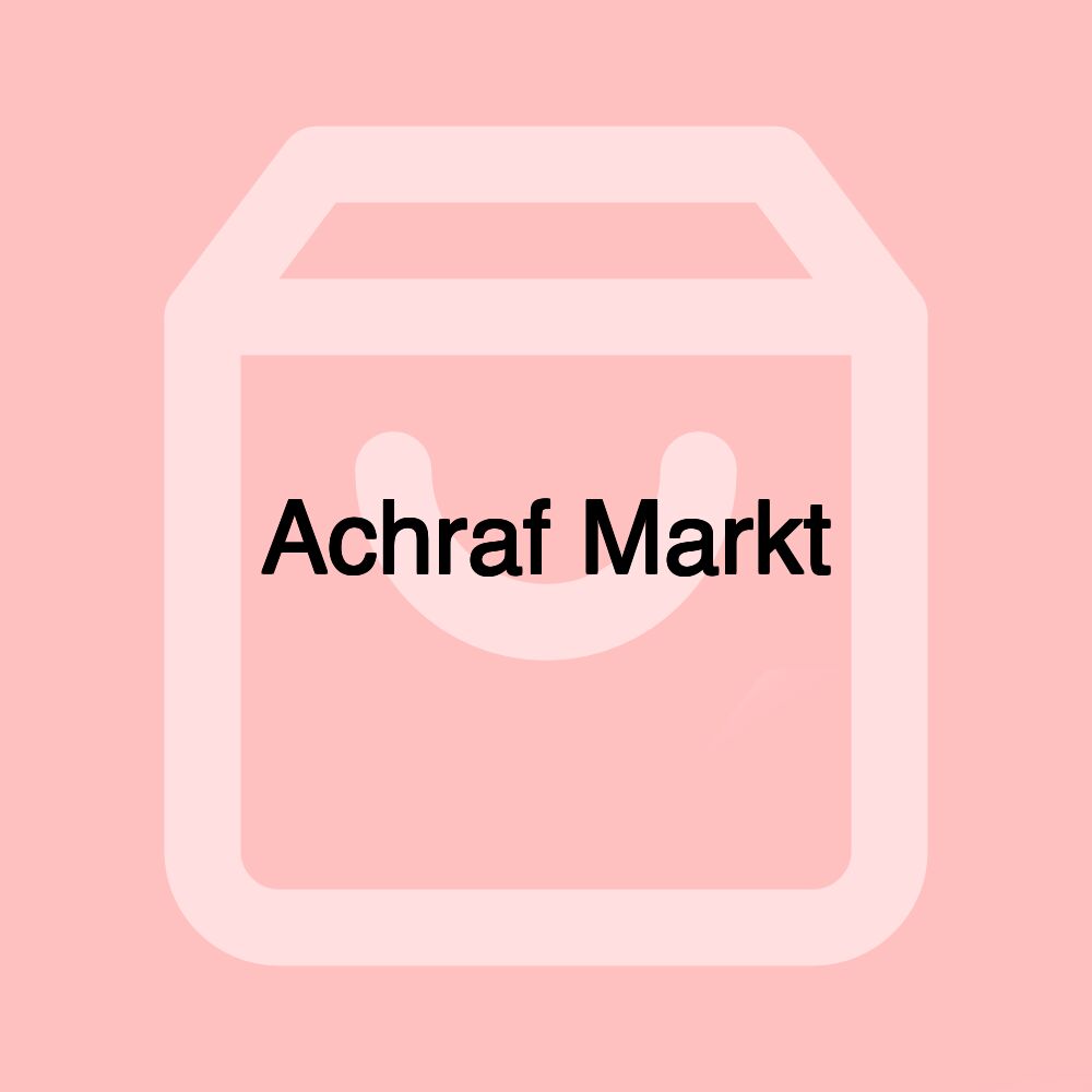 Achraf Markt