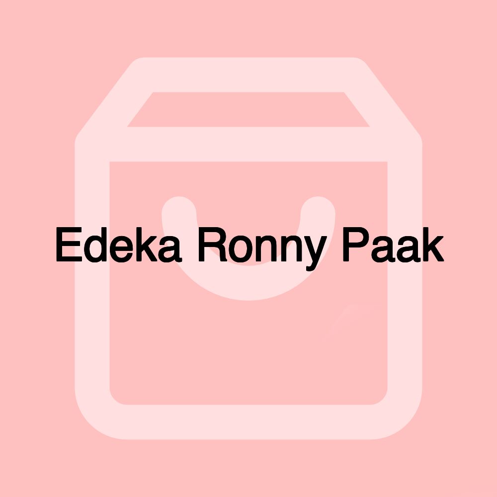 Edeka Ronny Paak Edeka Ronny Paak