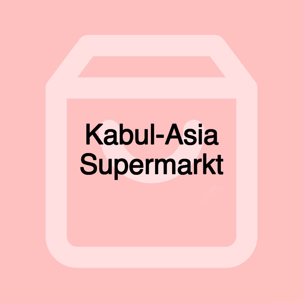 Kabul-Asia Supermarkt