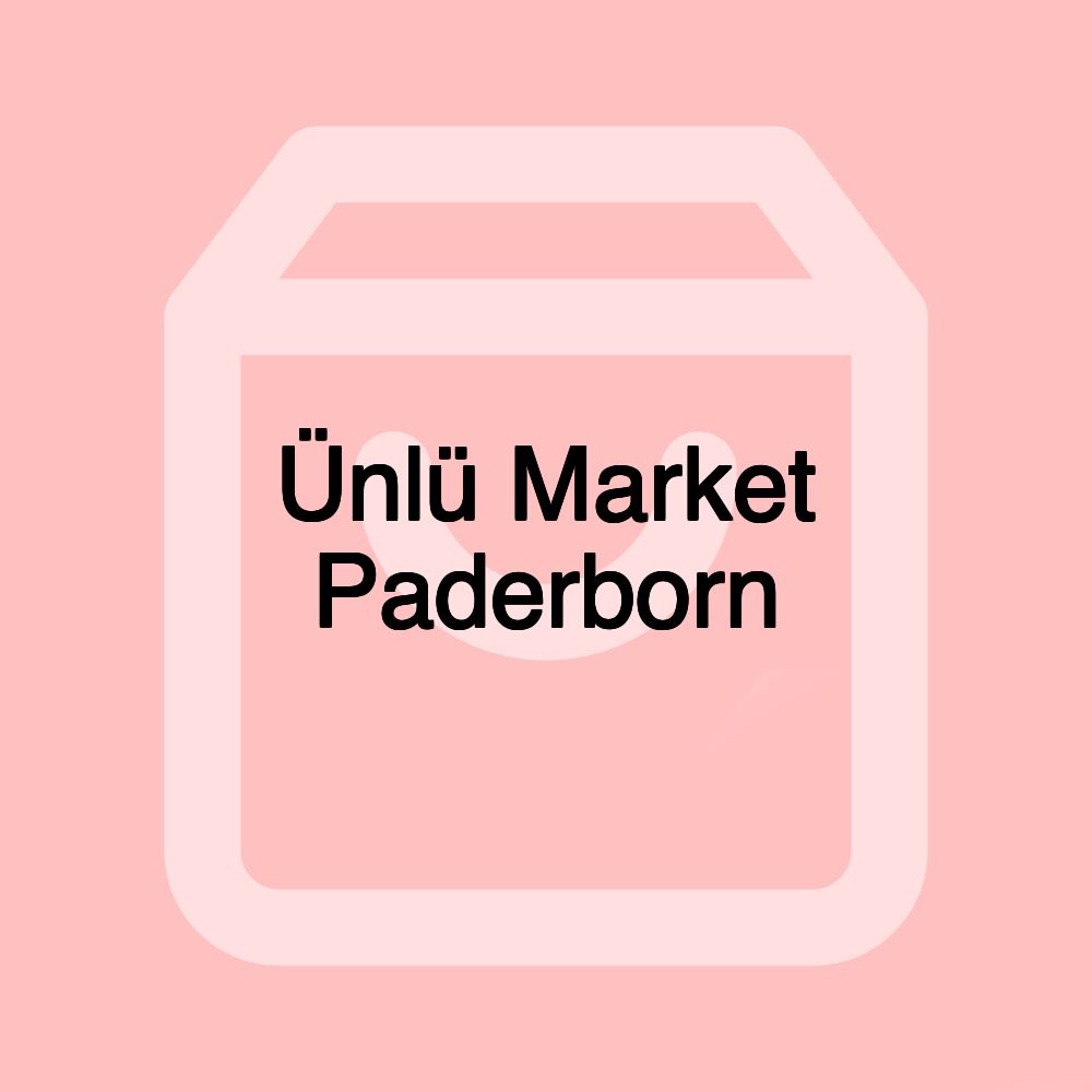 Ünlü Market Paderborn