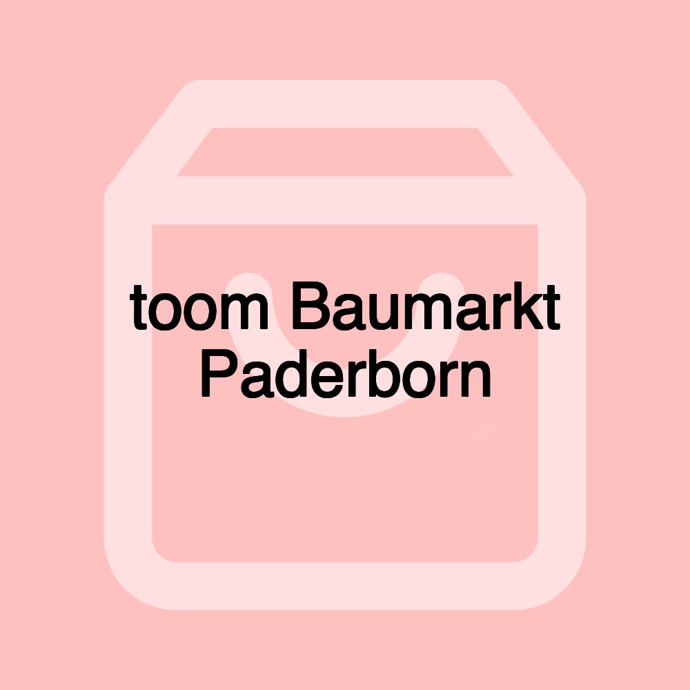 toom Baumarkt Paderborn