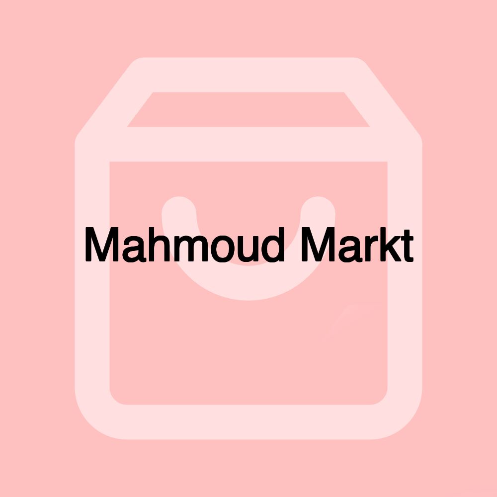 Mahmoud Markt Mahmoud Markt