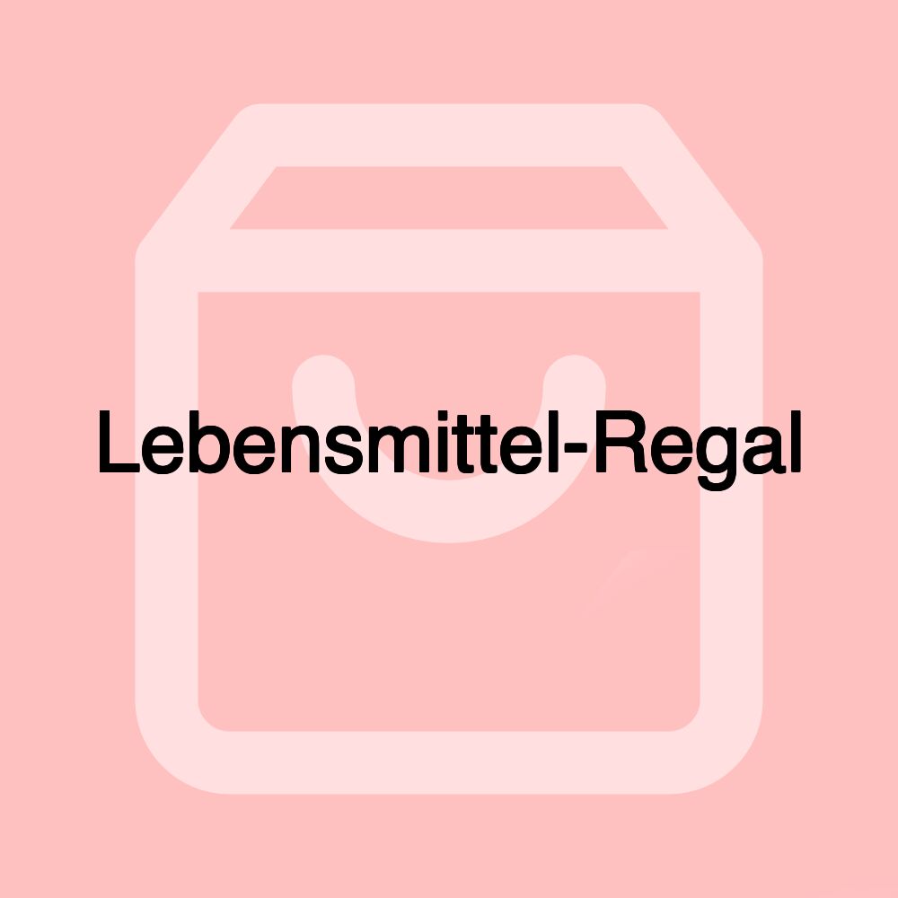 Lebensmittel-Regal Lebensmittel-Regal
