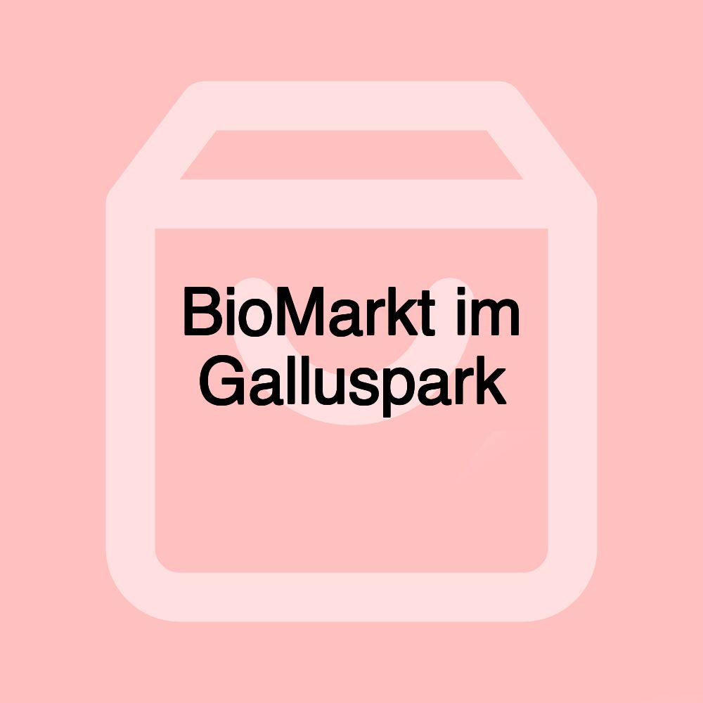 BioMarkt im Galluspark