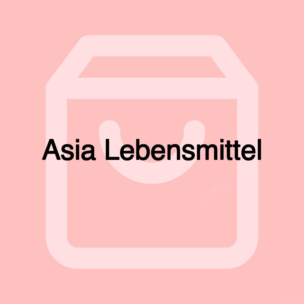 Asia Lebensmittel Asia Lebensmittel