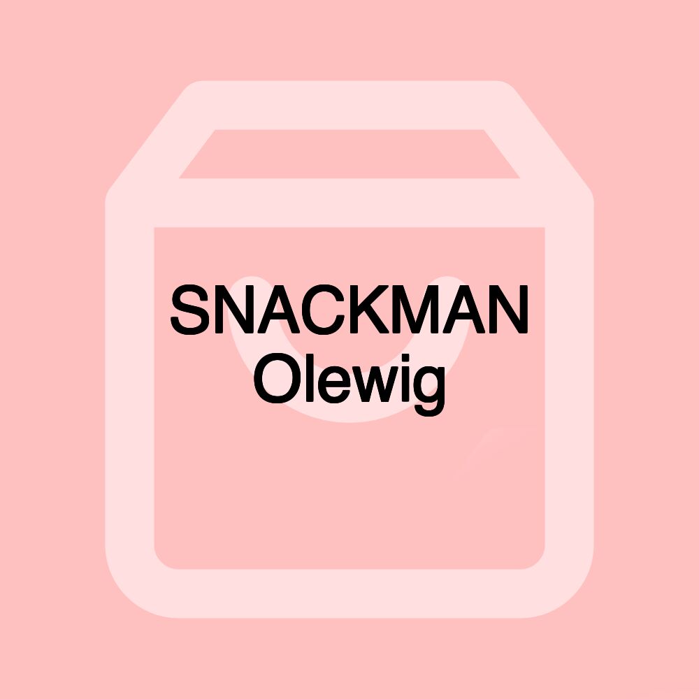 SNACKMAN Olewig