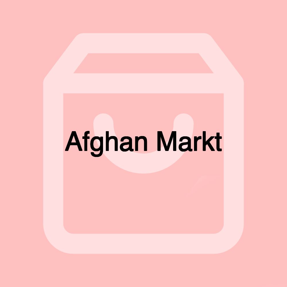 Afghan Markt