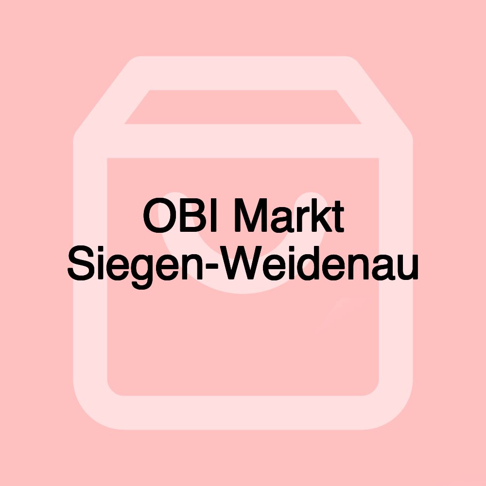 OBI Markt Siegen-Weidenau