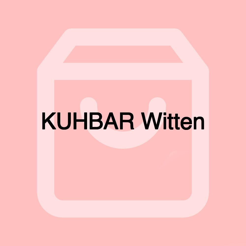 KUHBAR Witten