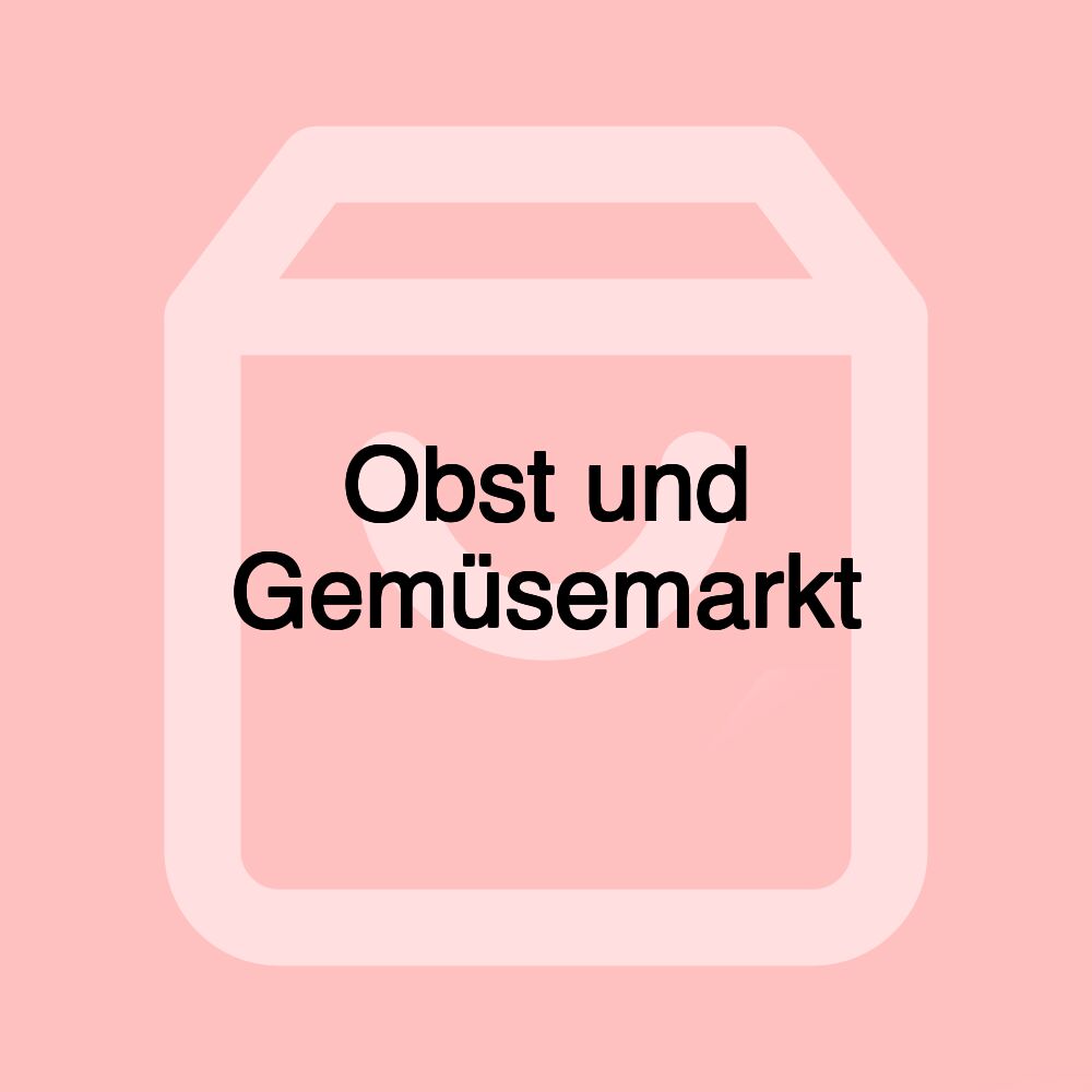 Obst und Gemüsemarkt