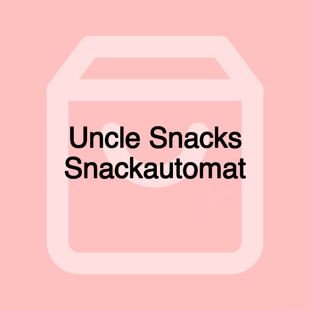 Uncle Snacks Snackautomat