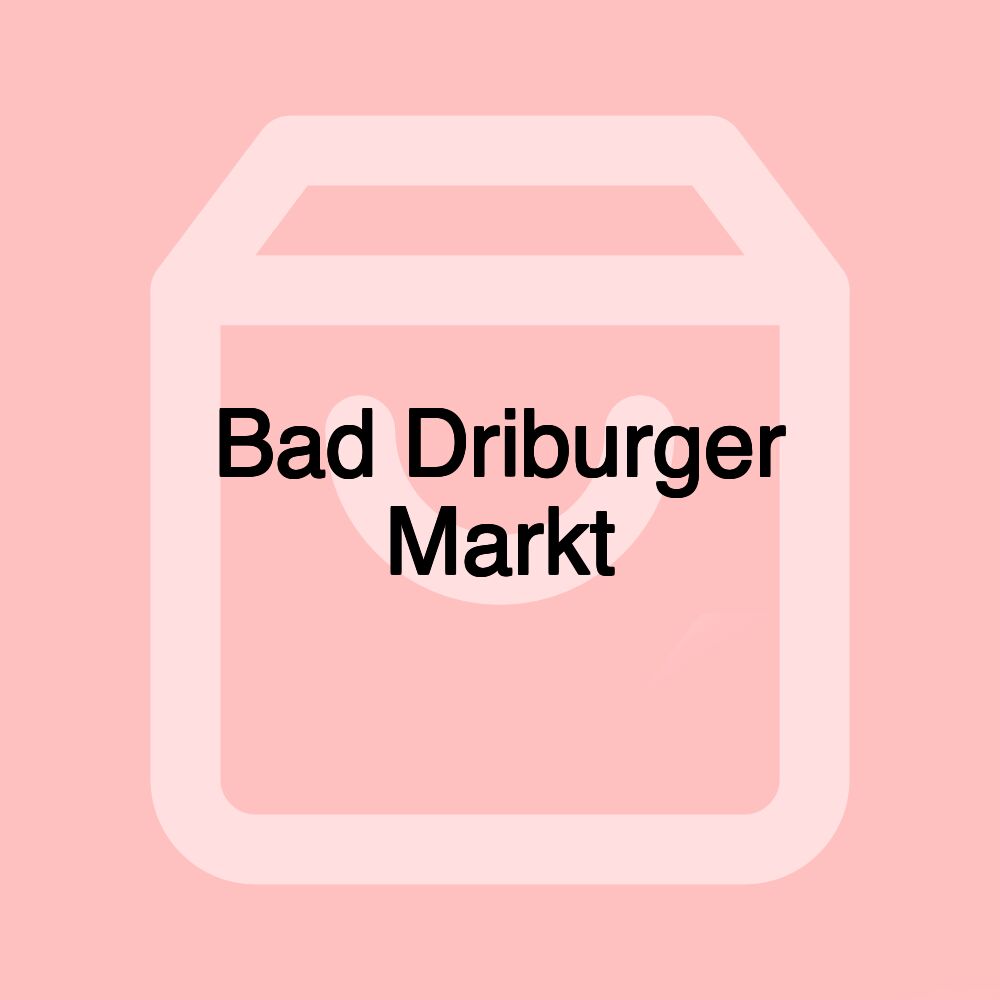 Bad Driburger Markt