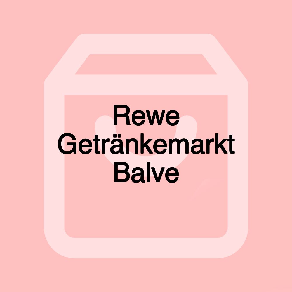 Rewe Getränkemarkt Balve
