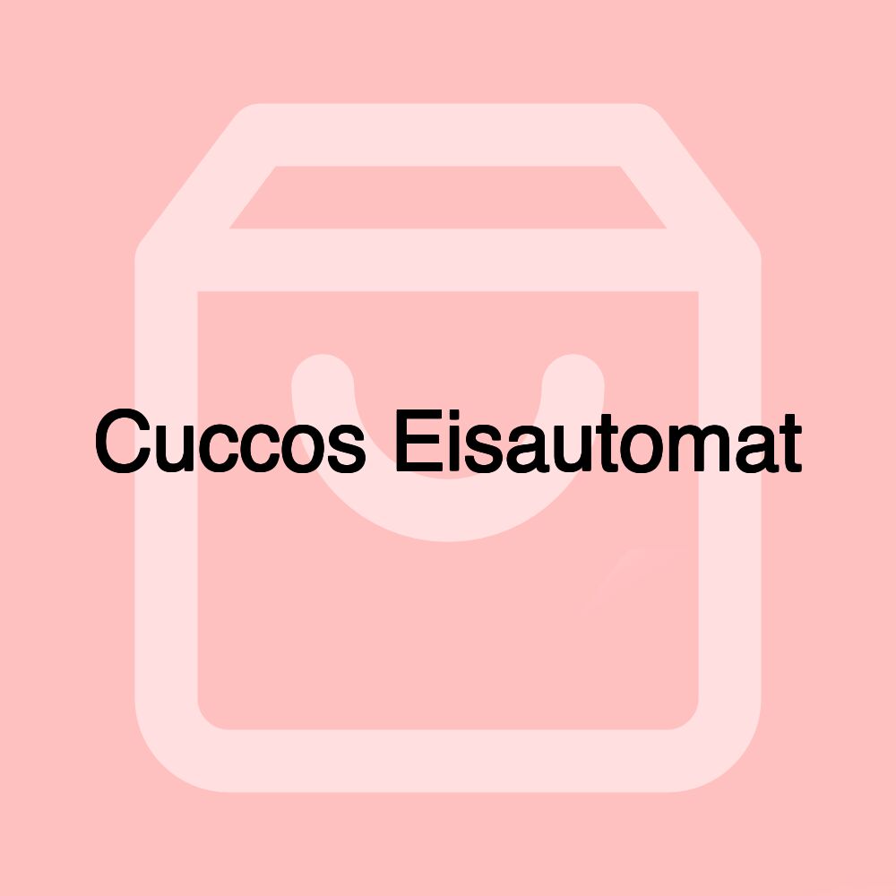 Cuccos Eisautomat Cuccos Eisautomat
