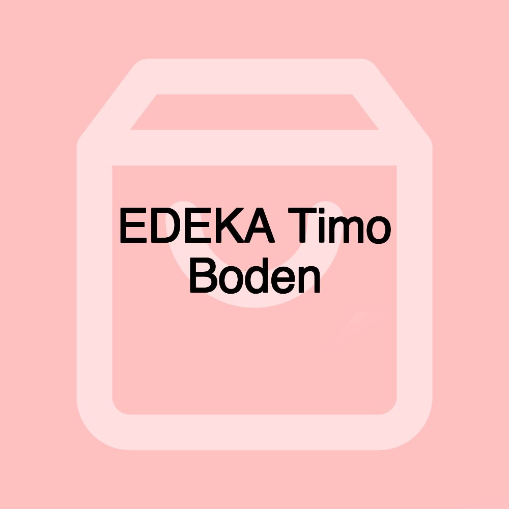 EDEKA Timo Boden