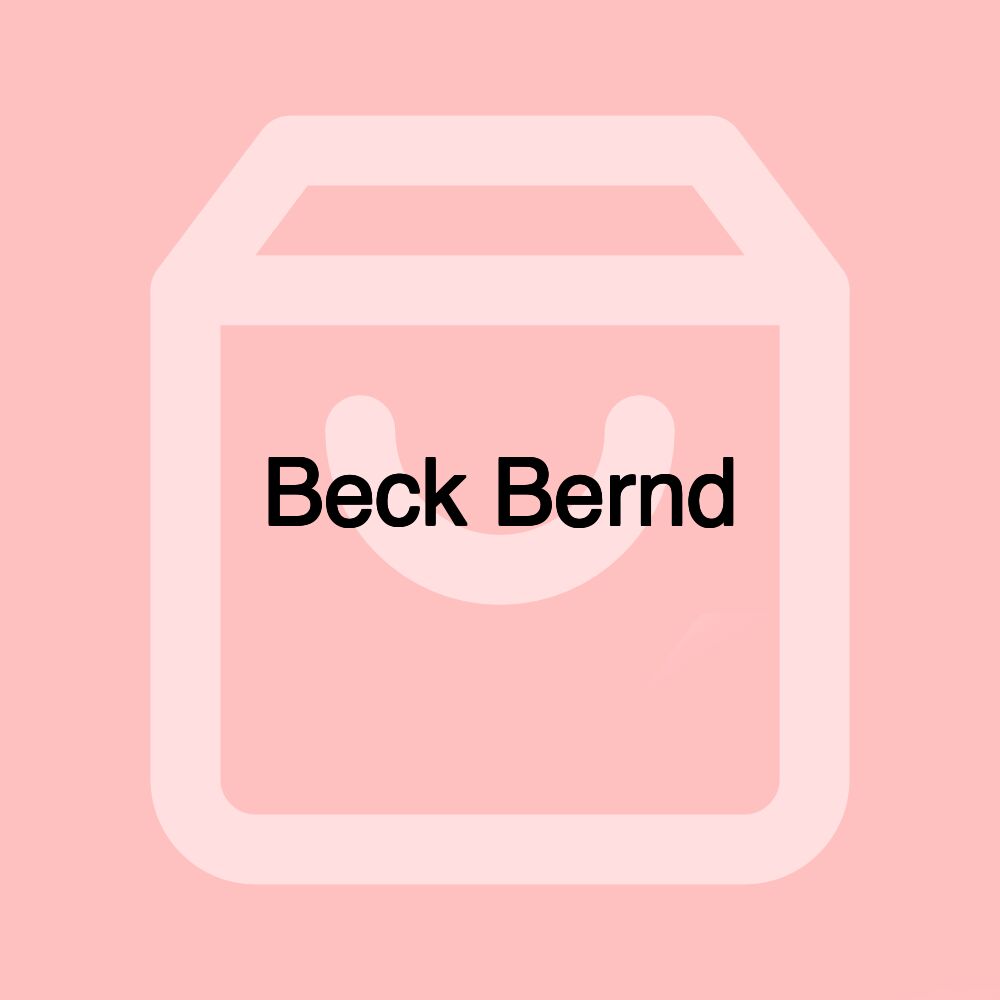Beck Bernd