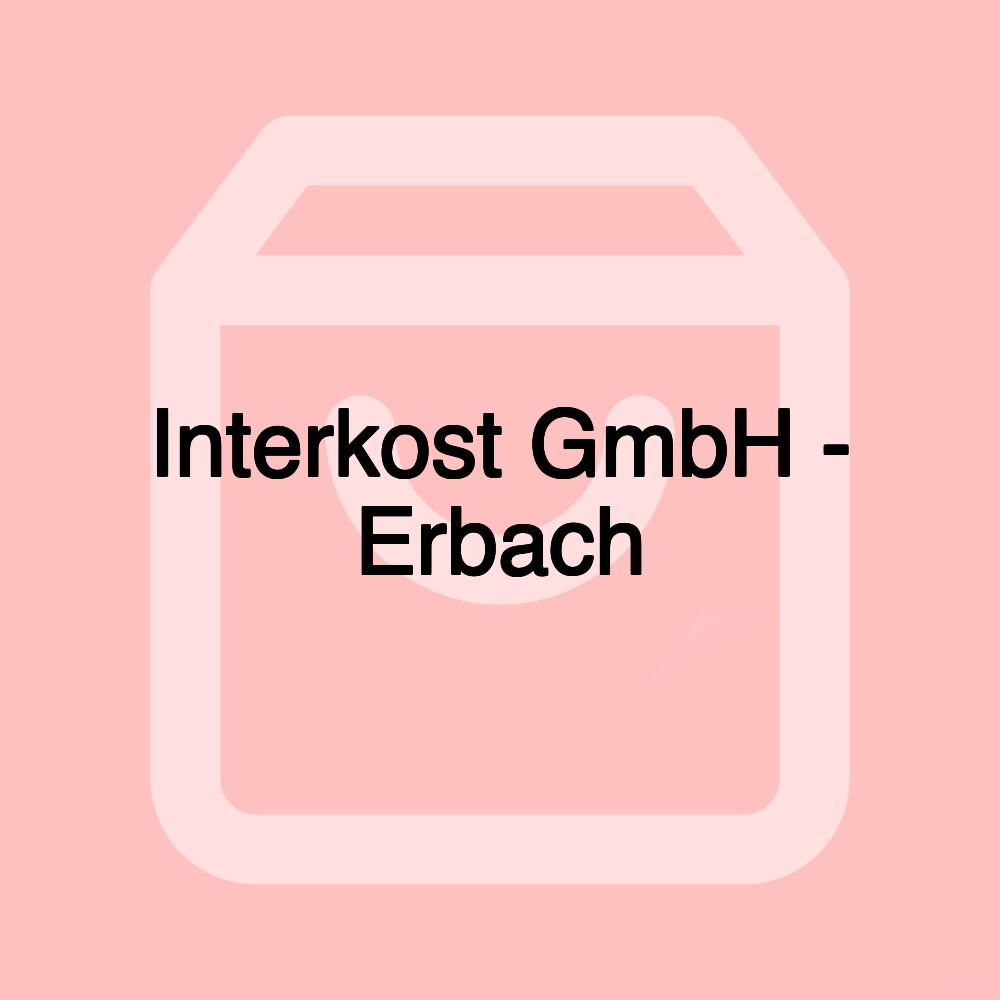 Interkost GmbH - Erbach Interkost GmbH - Erbach