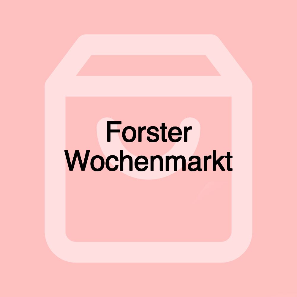 Forster Wochenmarkt
