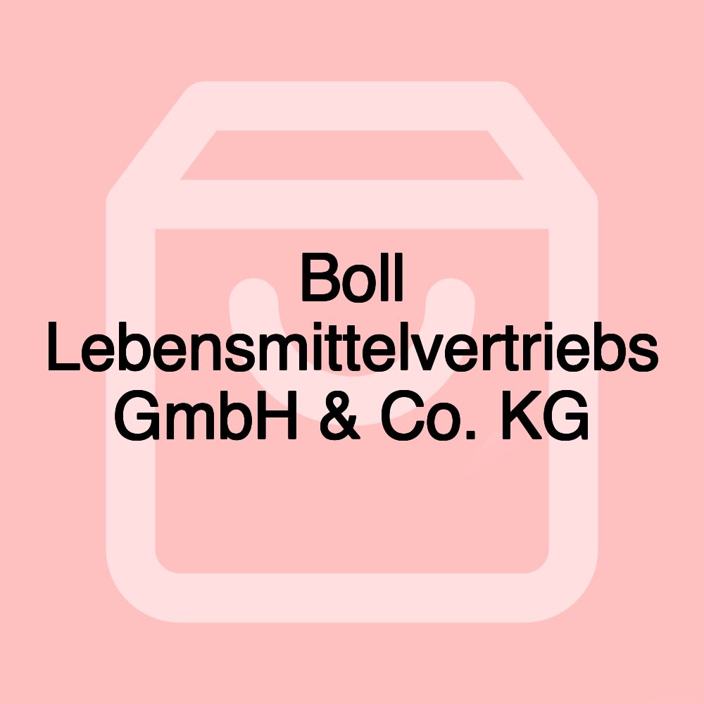 Boll Lebensmittelvertriebs GmbH & Co. KG