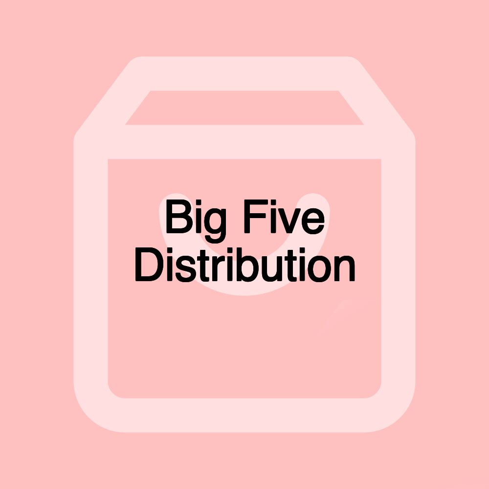 Big Five Distribution
