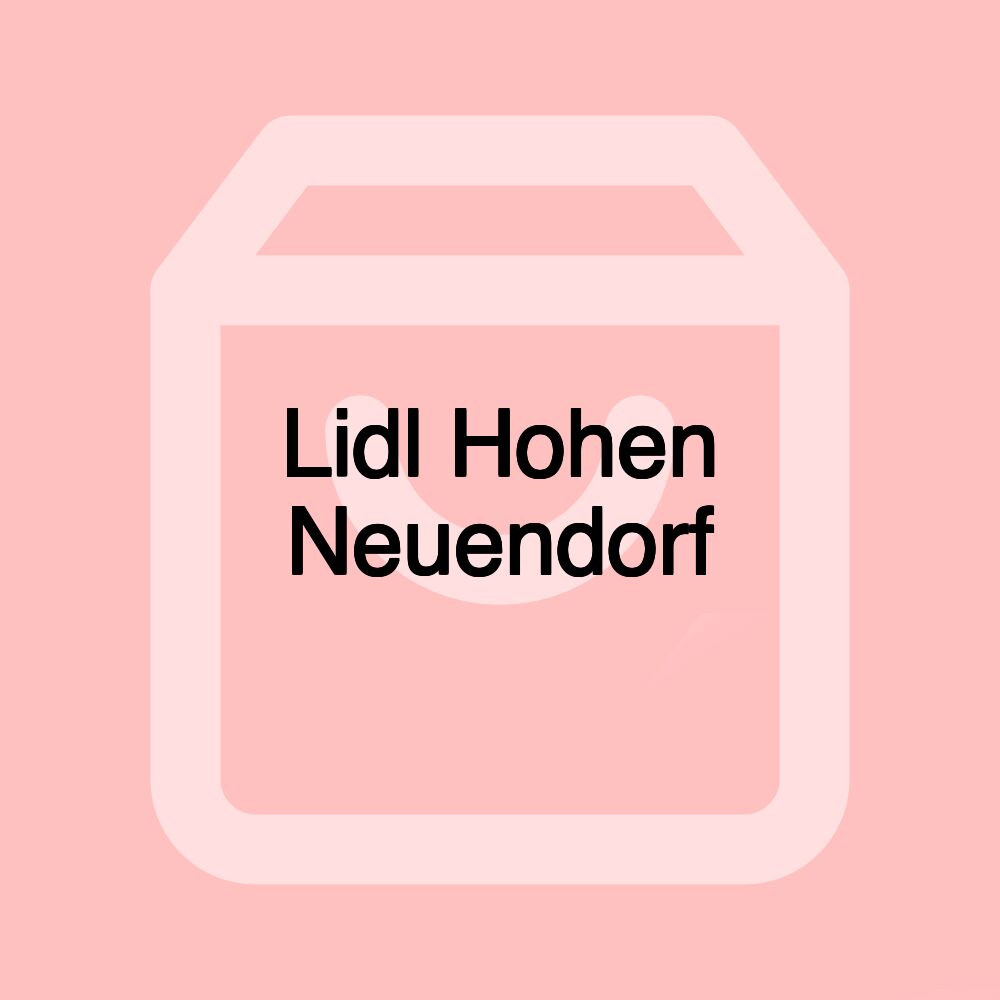 Lidl Hohen Neuendorf