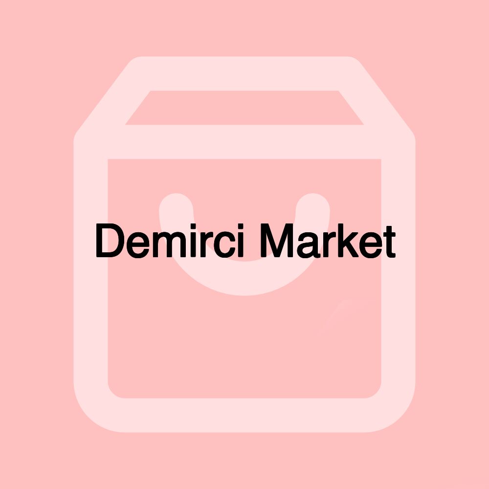 Demirci Market
