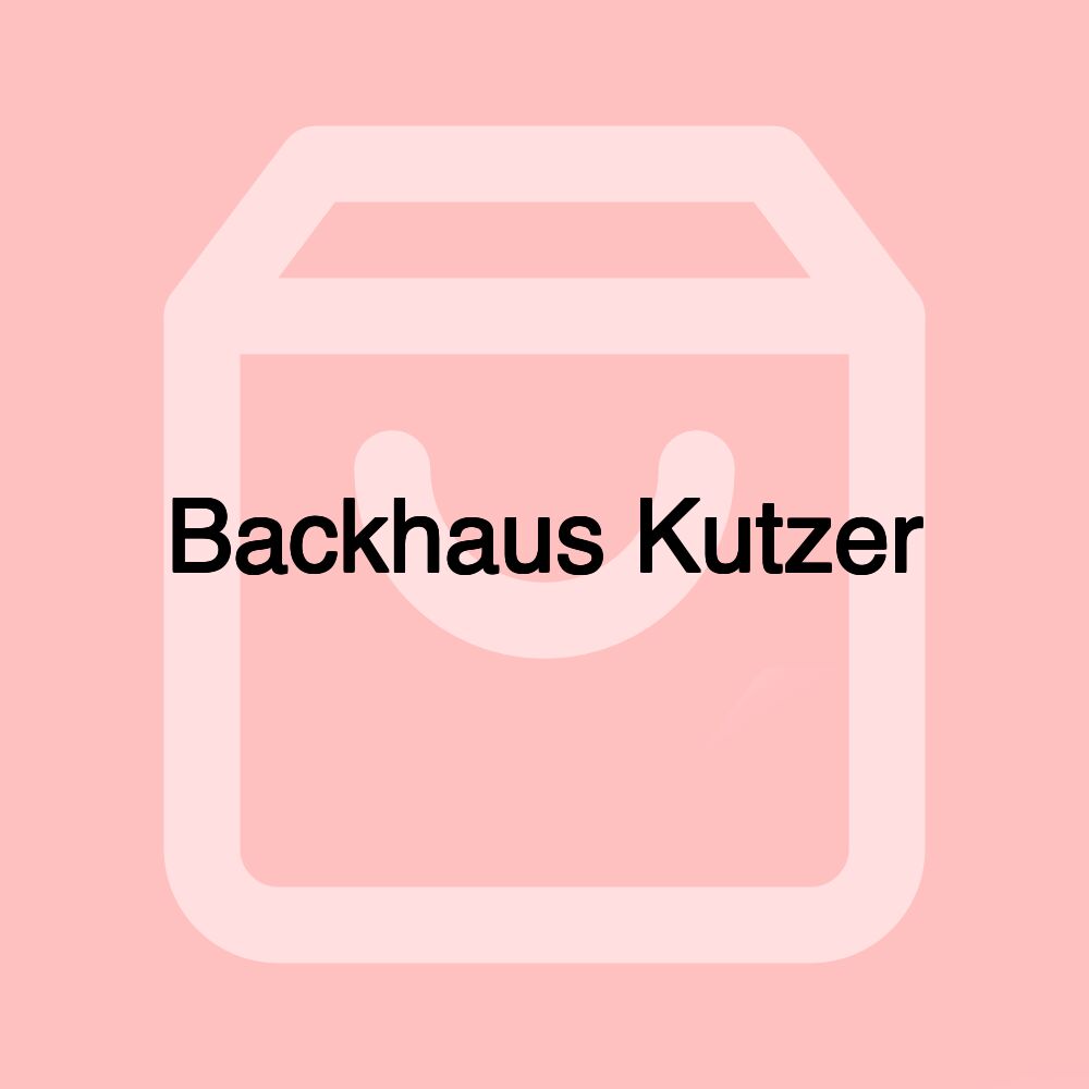 Backhaus Kutzer