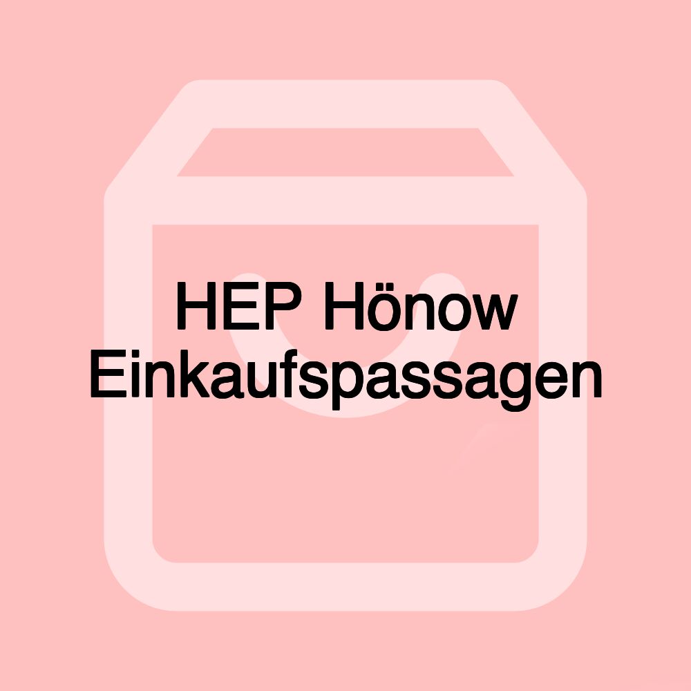 HEP Hönow Einkaufspassagen