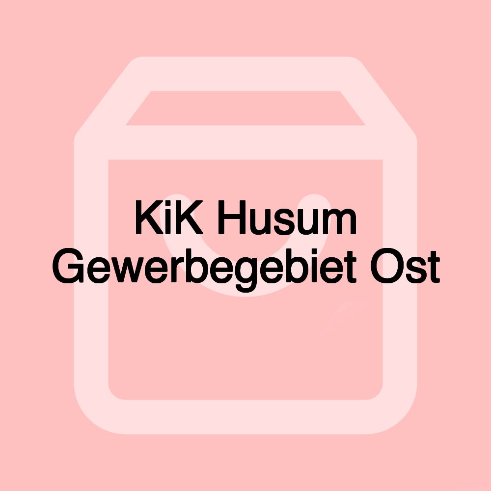 KiK Husum Gewerbegebiet Ost
