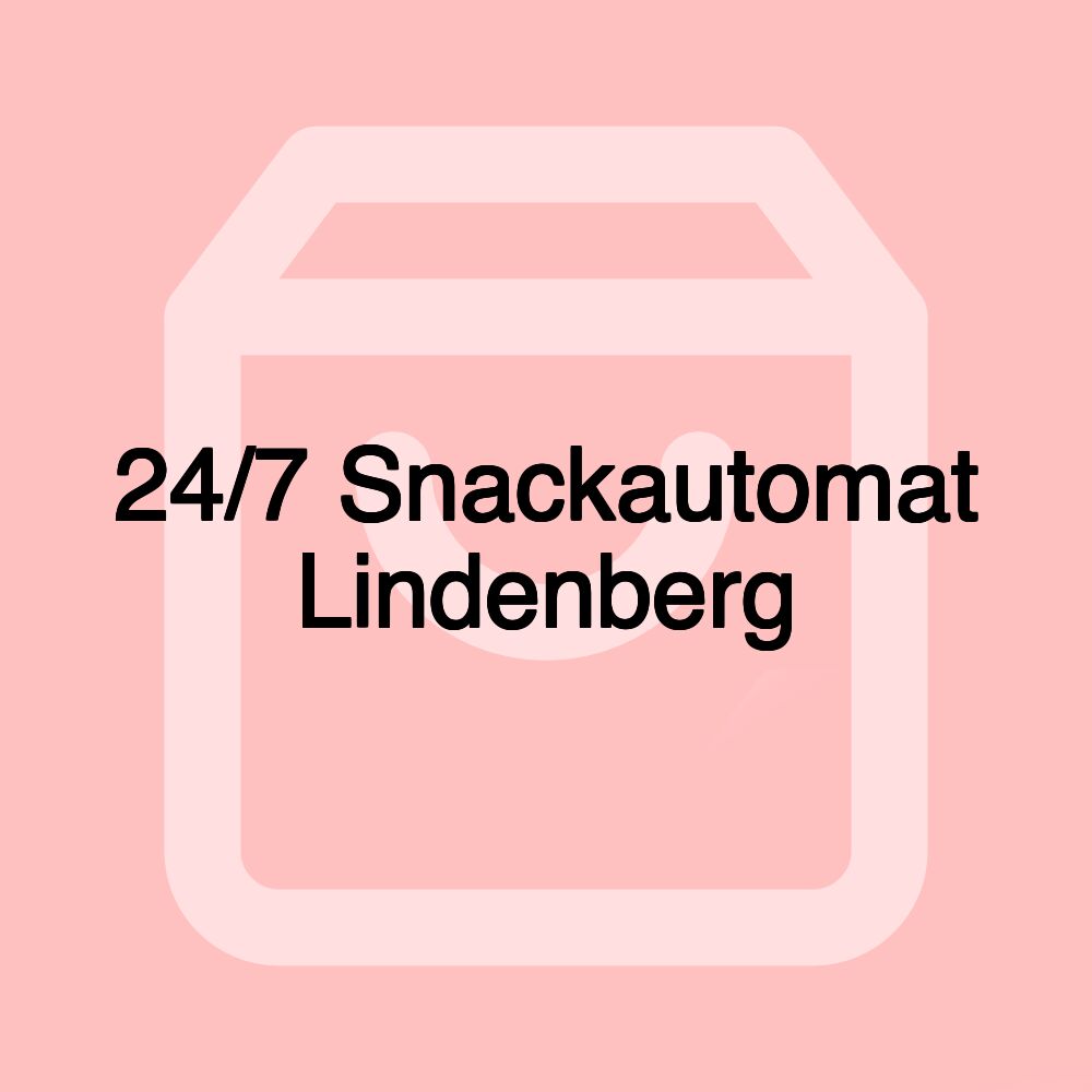 24/7 Snackautomat Lindenberg 24/7 Snackautomat Lindenberg