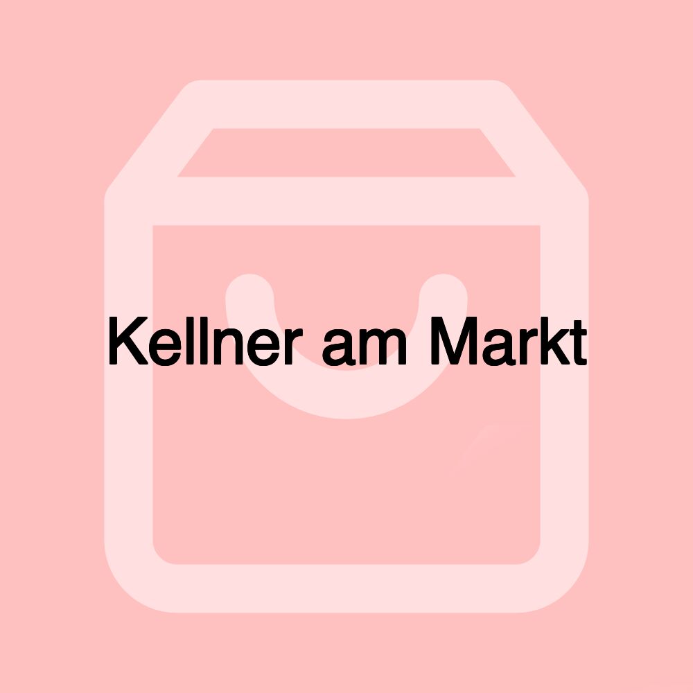 Kellner am Markt