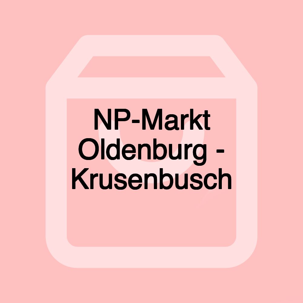 NP-Markt Oldenburg - Krusenbusch NP-Markt Oldenburg - Krusenbusch