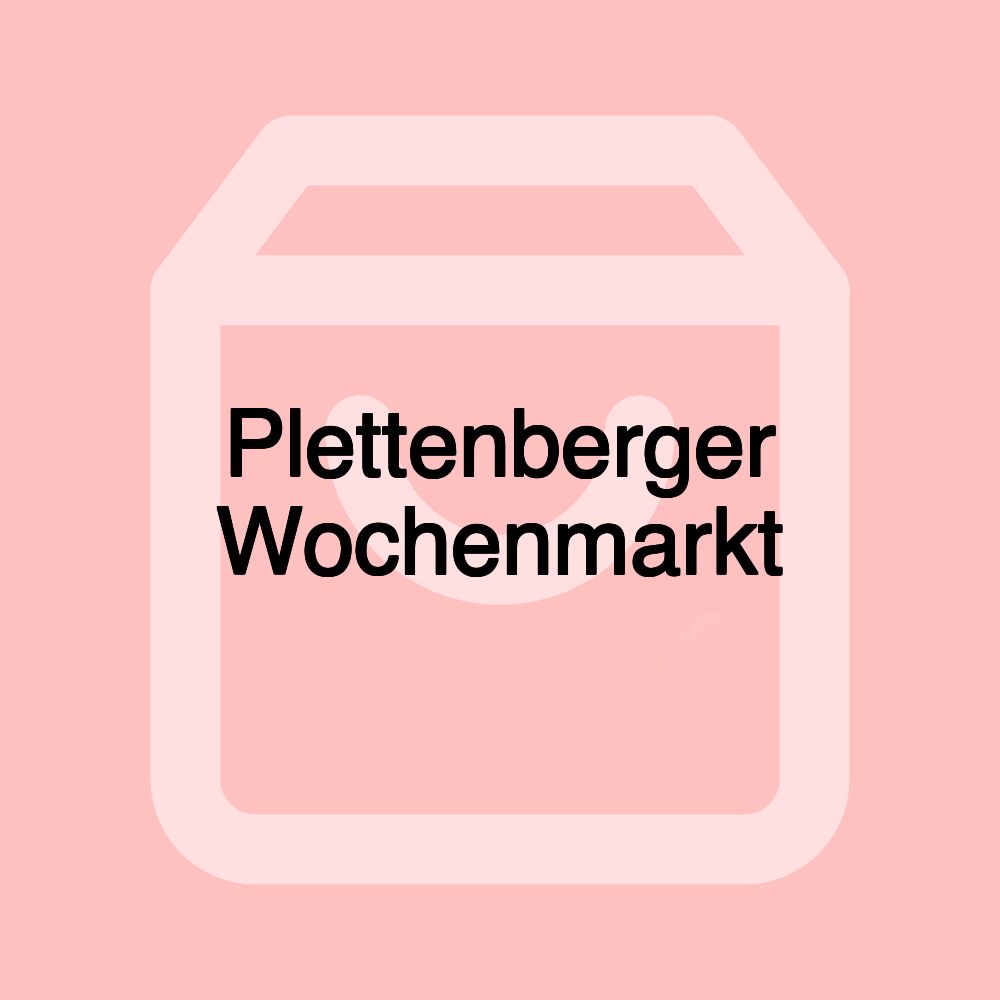 Plettenberger Wochenmarkt