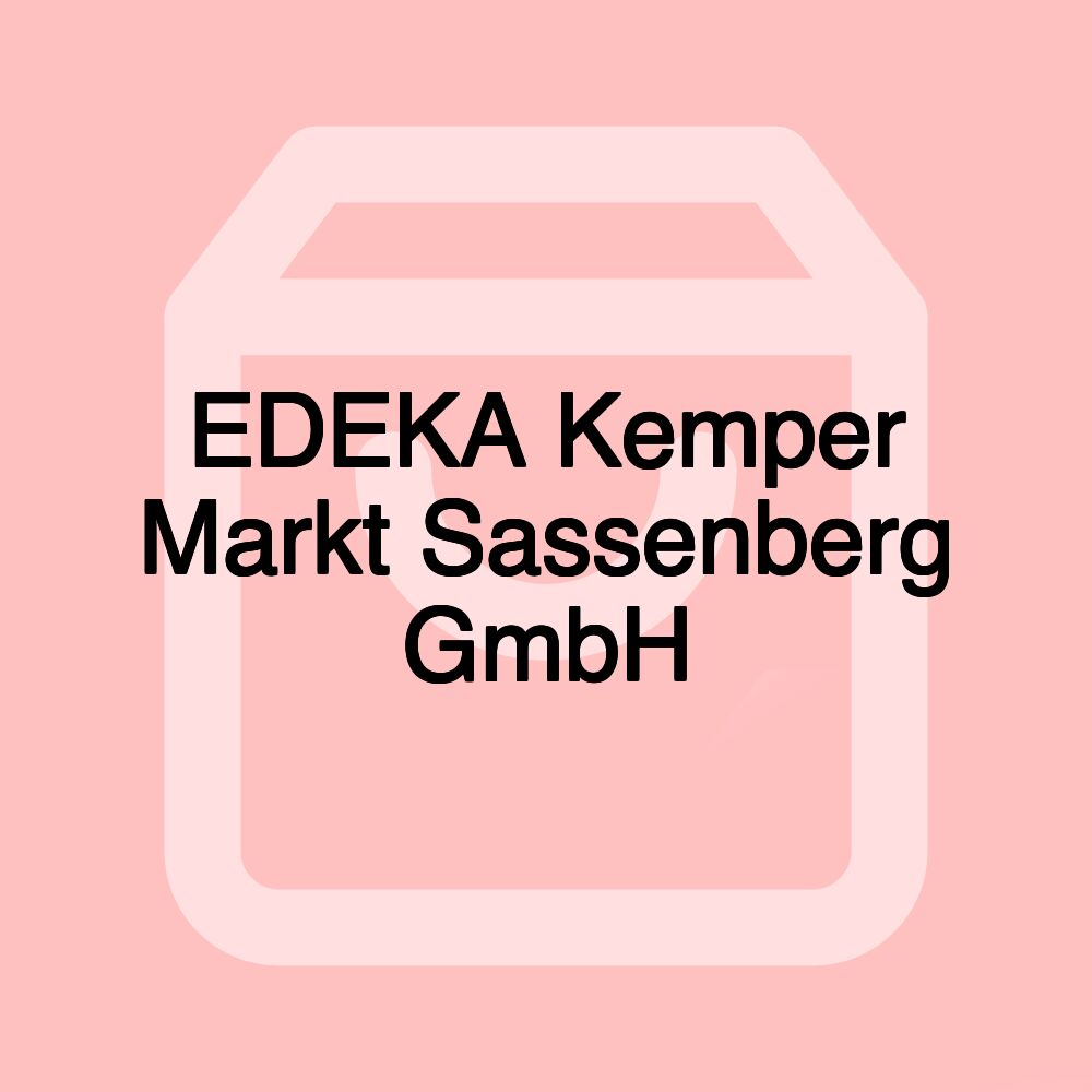EDEKA Kemper Markt Sassenberg GmbH