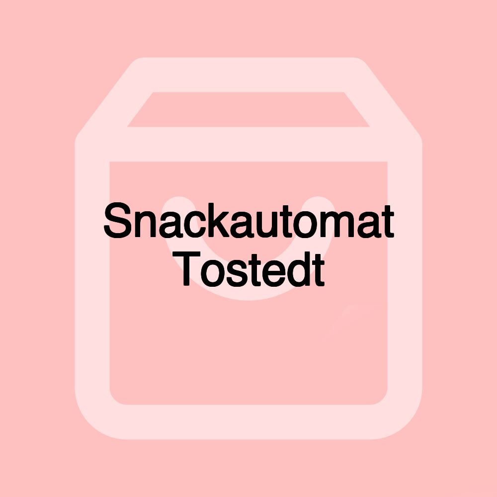 Snackautomat Tostedt