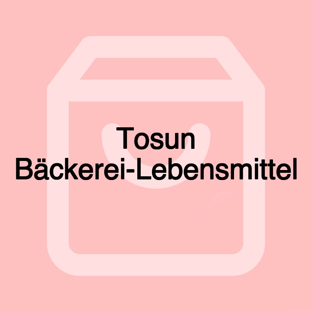 Tosun Bäckerei-Lebensmittel