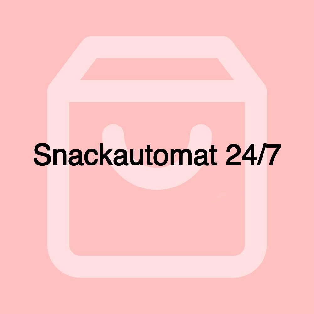 Snackautomat 24/7 Snackautomat 24/7