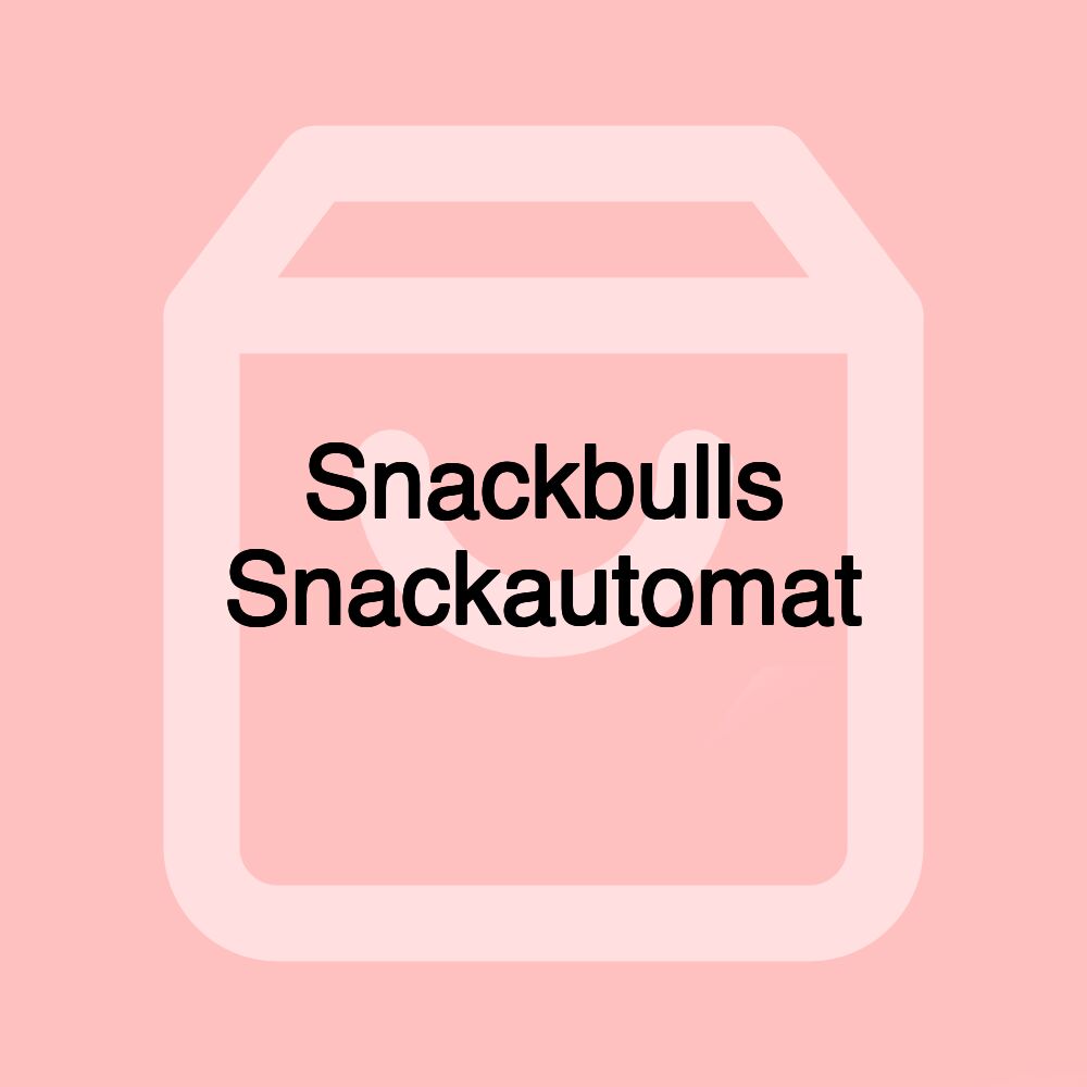 Snackbulls Snackautomat