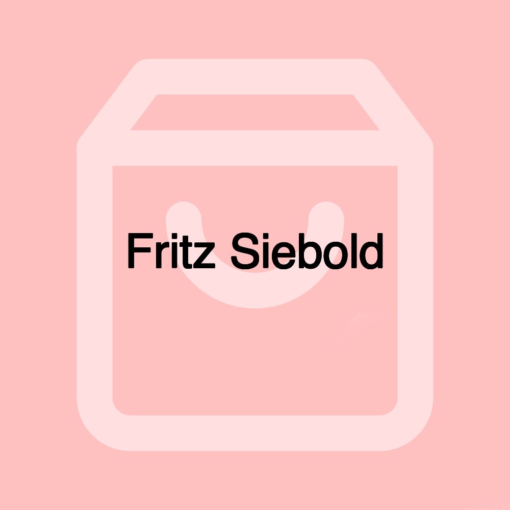Fritz Siebold