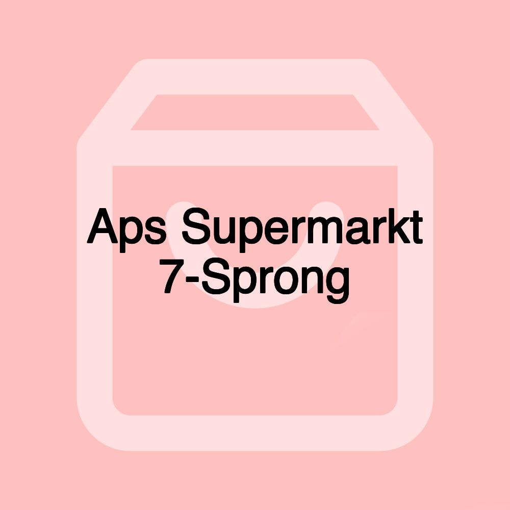Aps Supermarkt 7-Sprong