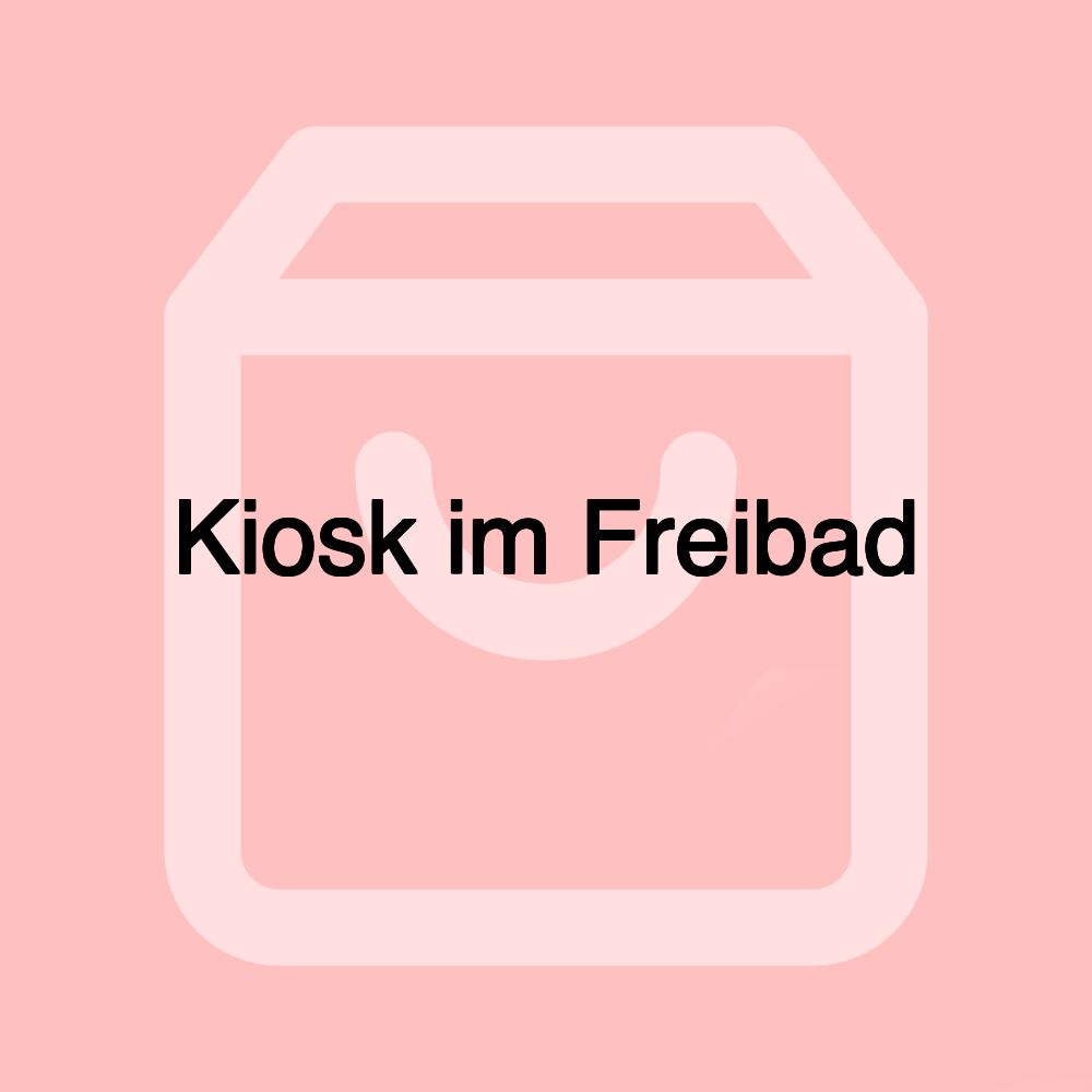 Kiosk im Freibad