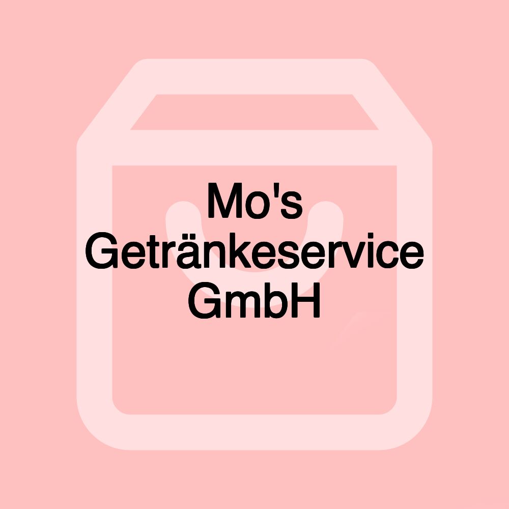 Mo's Getränkeservice GmbH Mo's Getränkeservice GmbH