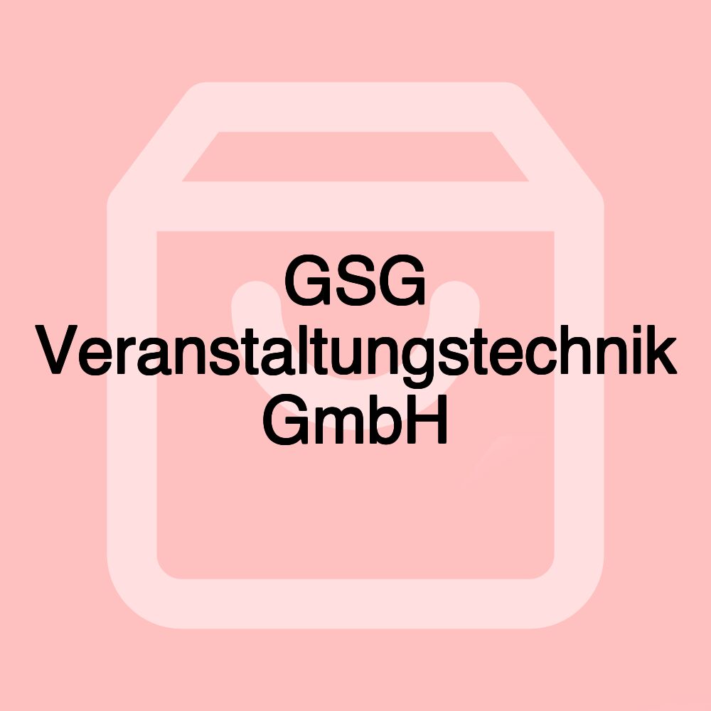 GSG Veranstaltungstechnik GmbH