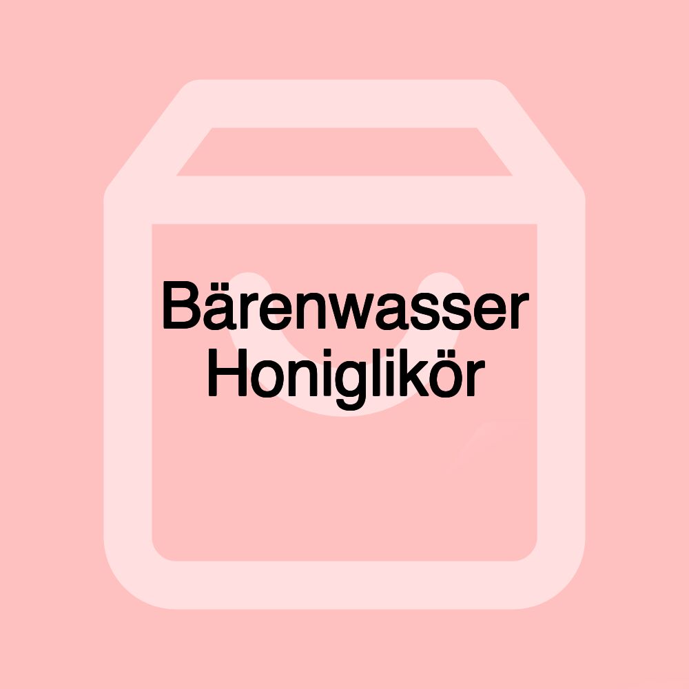 Bärenwasser Honiglikör