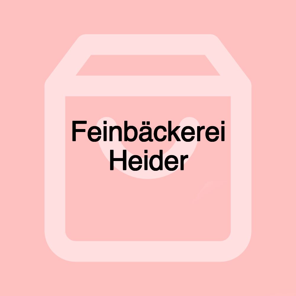 Feinbäckerei Heider Feinbäckerei Heider