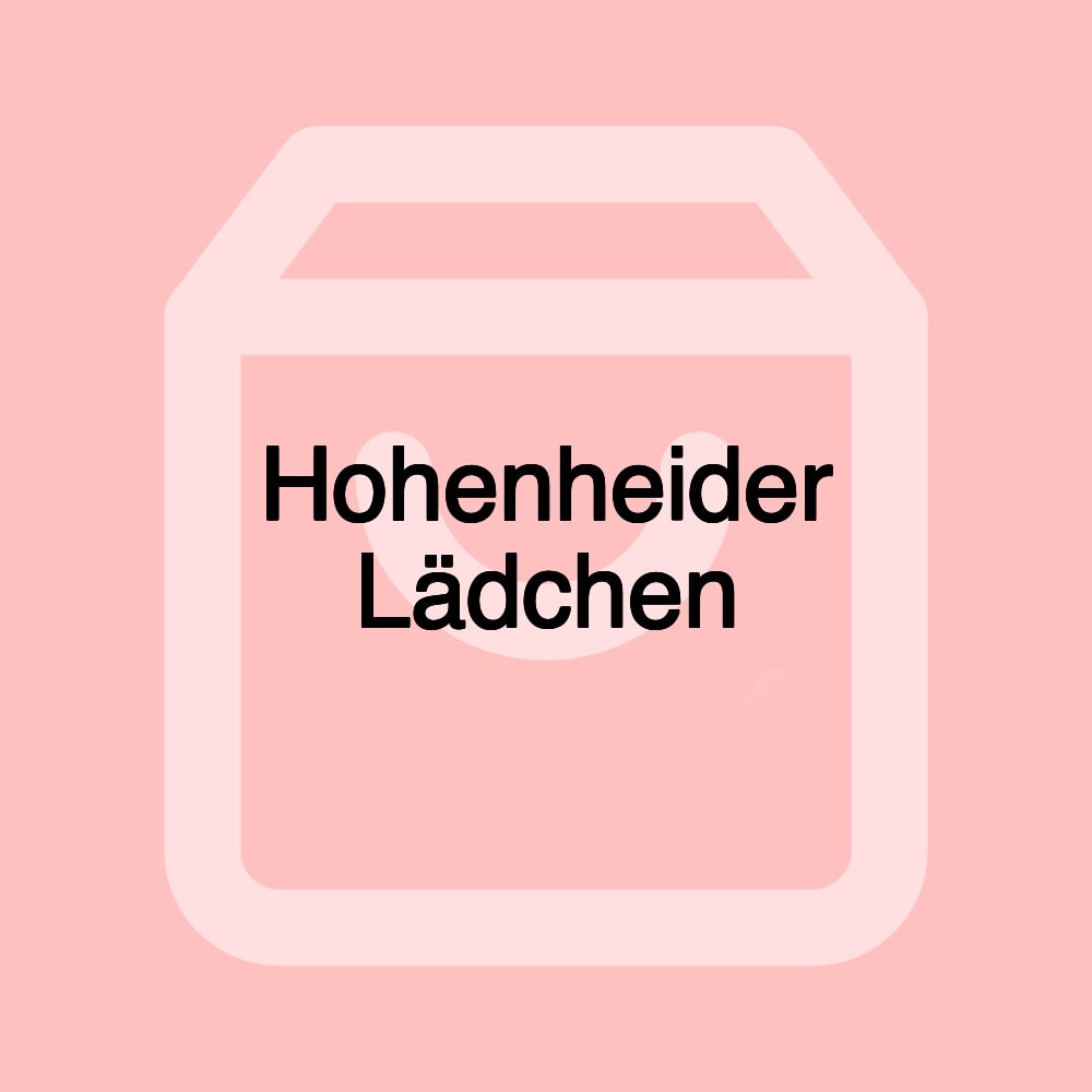 Hohenheider Lädchen